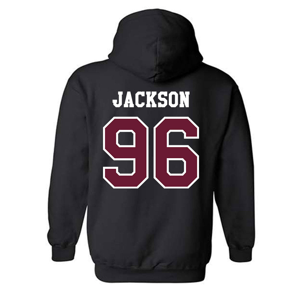 Texas A&M - NCAA Football : Nathan Jackson - Classic Shersey Hooded Sweatshirt-1
