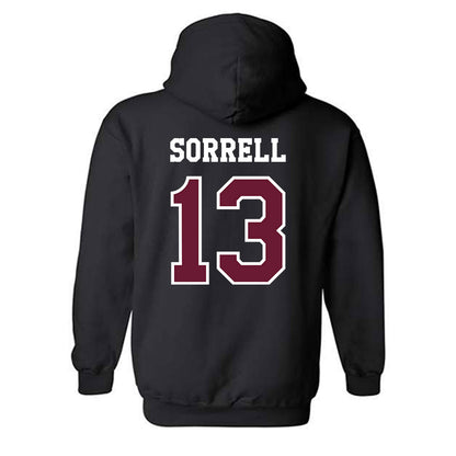 Texas A&M - NCAA Baseball : Caden Sorrell - Classic Shersey Hooded Sweatshirt-1
