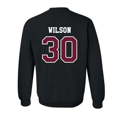 Texas A&M - NCAA Baseball : Kaiden Wilson - Classic Shersey Crewneck Sweatshirt-1