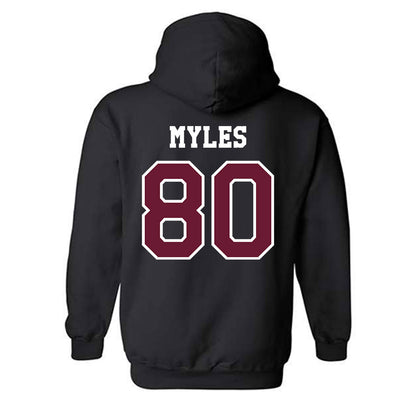 Texas A&M - NCAA Football : Jerome Myles - Classic Shersey Hooded Sweatshirt-1
