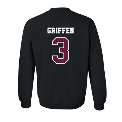 Texas A&M - NCAA Men's Basketball : Rylan Griffen - Classic Shersey Crewneck Sweatshirt-1
