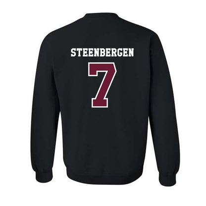Texas A&M - NCAA Women's Basketball : Pien Steenbergen - Classic Shersey Crewneck Sweatshirt-1