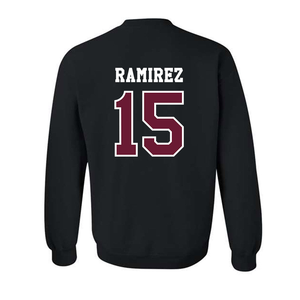 Texas A&M - NCAA Baseball : David Ramirez - Classic Shersey Crewneck Sweatshirt-1