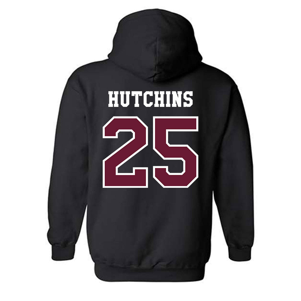 Texas A&M - NCAA Men's Soccer : Savannah Hutchins - Classic Shersey Hooded Sweatshirt-1