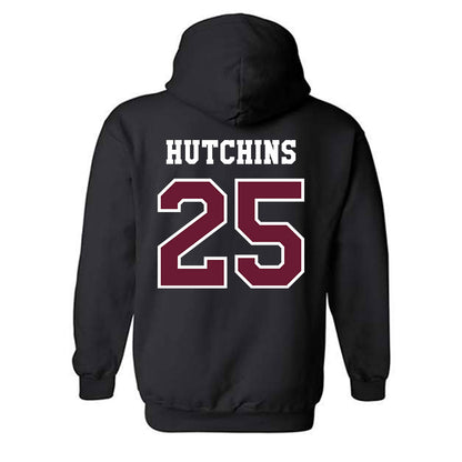 Texas A&M - NCAA Men's Soccer : Savannah Hutchins - Classic Shersey Hooded Sweatshirt-1