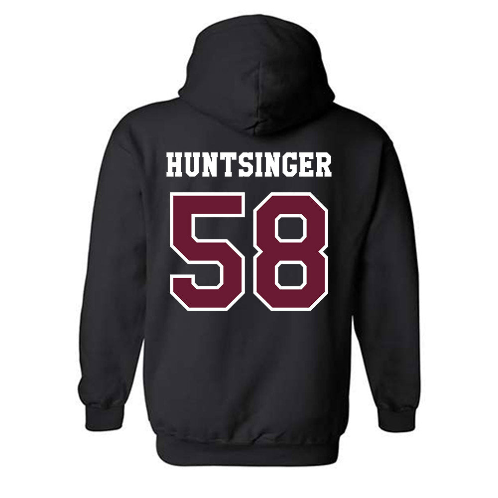Texas A&M - NCAA Football : William Huntsinger - Classic Shersey Hooded Sweatshirt-1