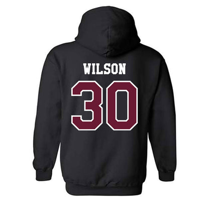 Texas A&M - NCAA Baseball : Kaiden Wilson - Classic Shersey Hooded Sweatshirt-1