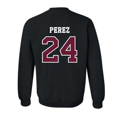 Texas A&M - NCAA Softball : Mya Perez - Classic Shersey Crewneck Sweatshirt-1
