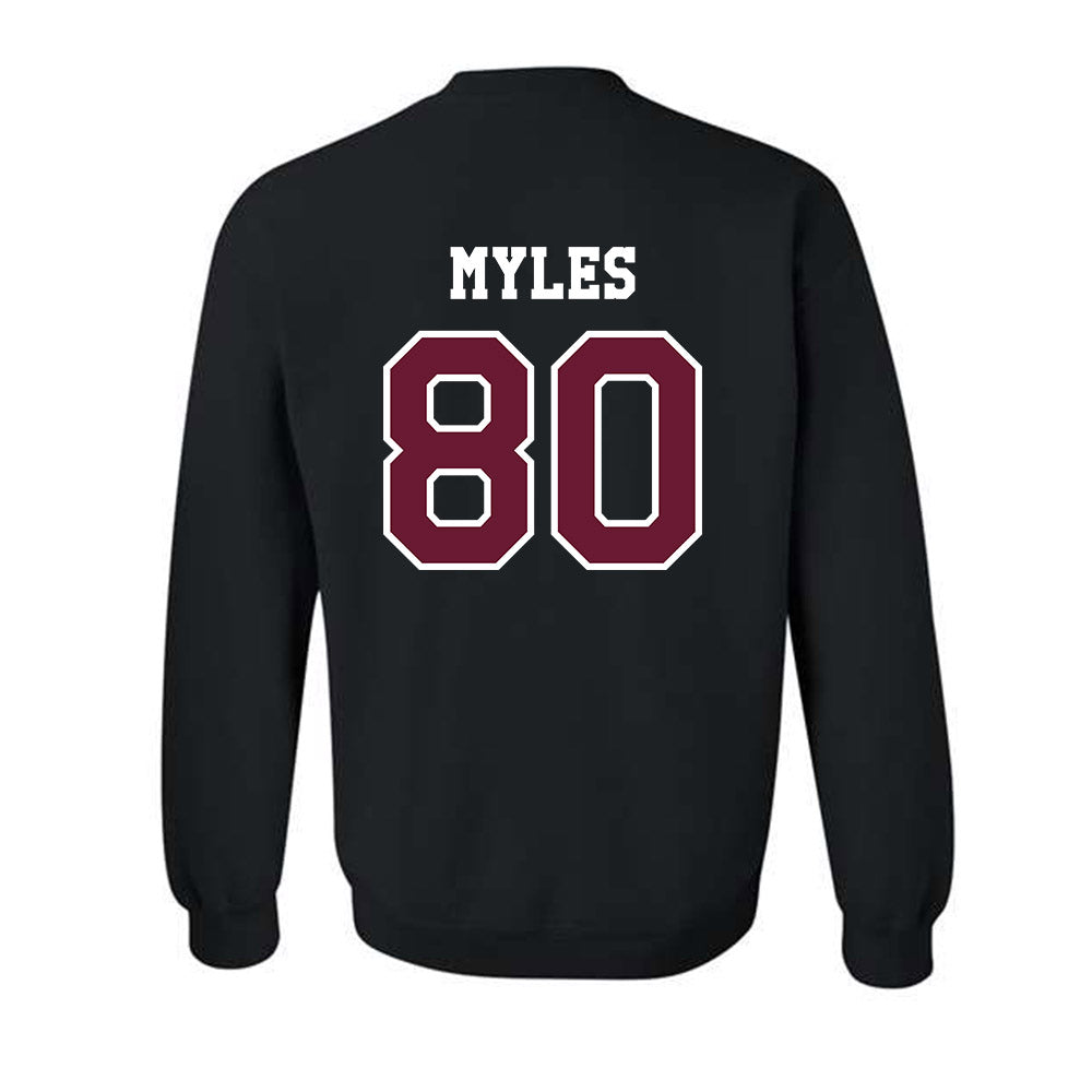 Texas A&M - NCAA Football : Jerome Myles - Classic Shersey Crewneck Sweatshirt-1