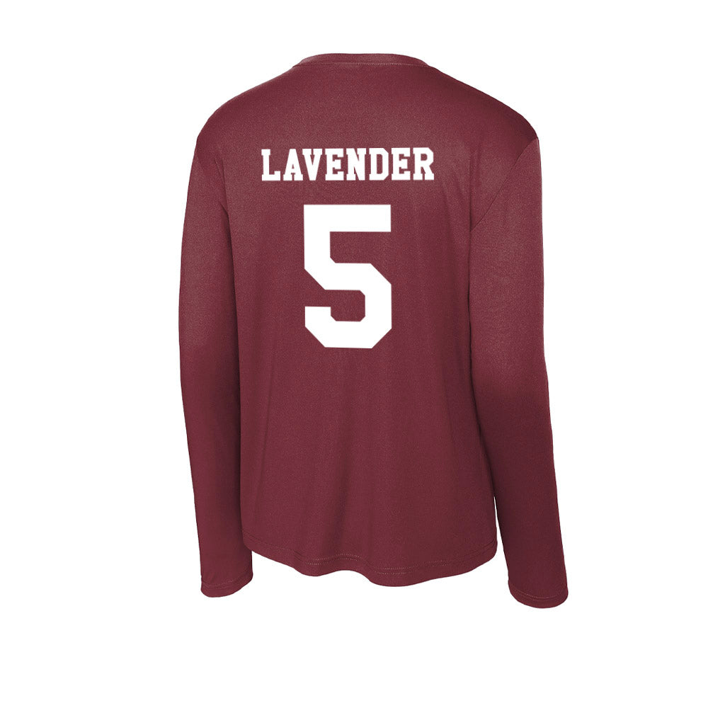 Texas A&M - NCAA Women's Soccer : Tessa Lavender - Activewear Long Sleeve T-Shirt-1