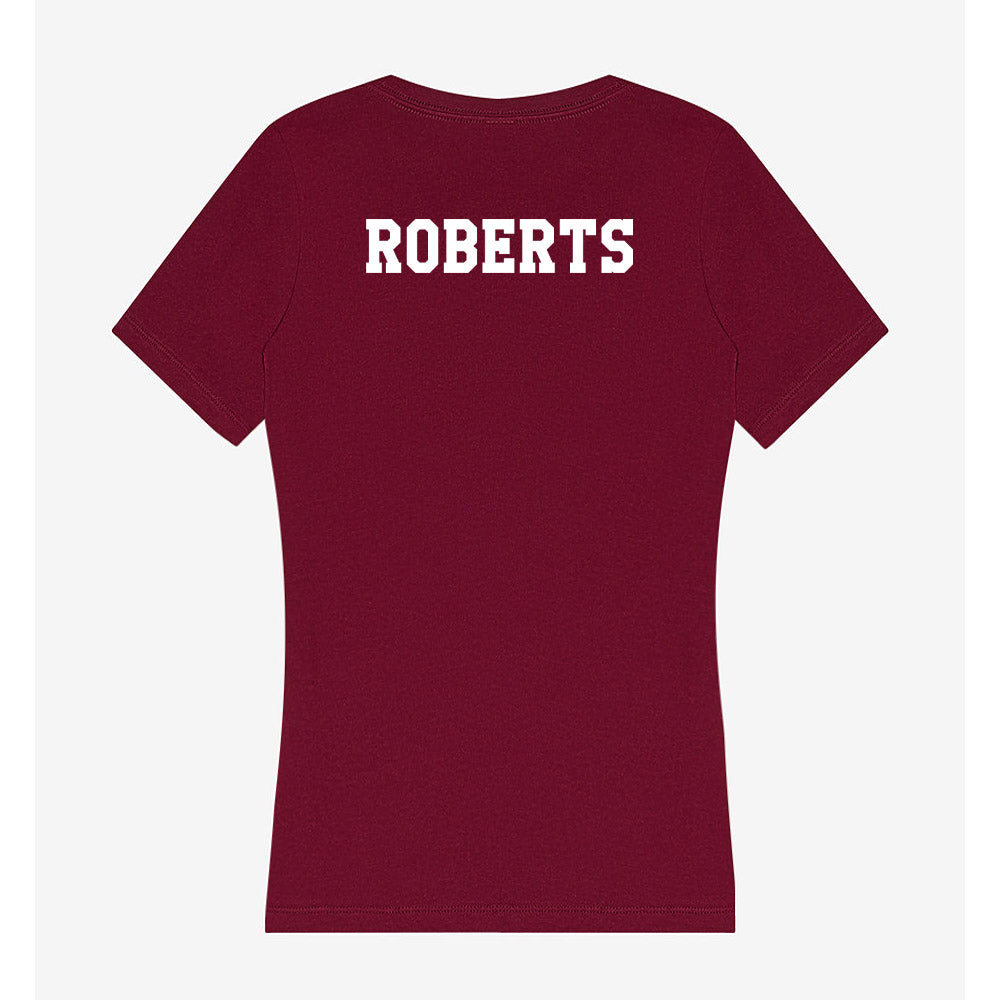 Texas A&M - NCAA Equestrian : Ella Roberts - Women's V-Neck T-Shirt-1