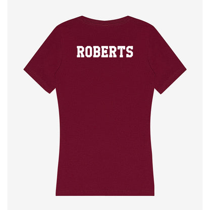 Texas A&M - NCAA Equestrian : Ella Roberts - Women's V-Neck T-Shirt-1