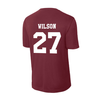 Texas A&M - NCAA Women's Soccer : Hayden Wilson - Activewear T-Shirt-1