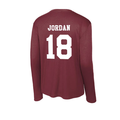 Texas A&M - NCAA Baseball : Wesley Jordan - Activewear Long Sleeve T-Shirt-1