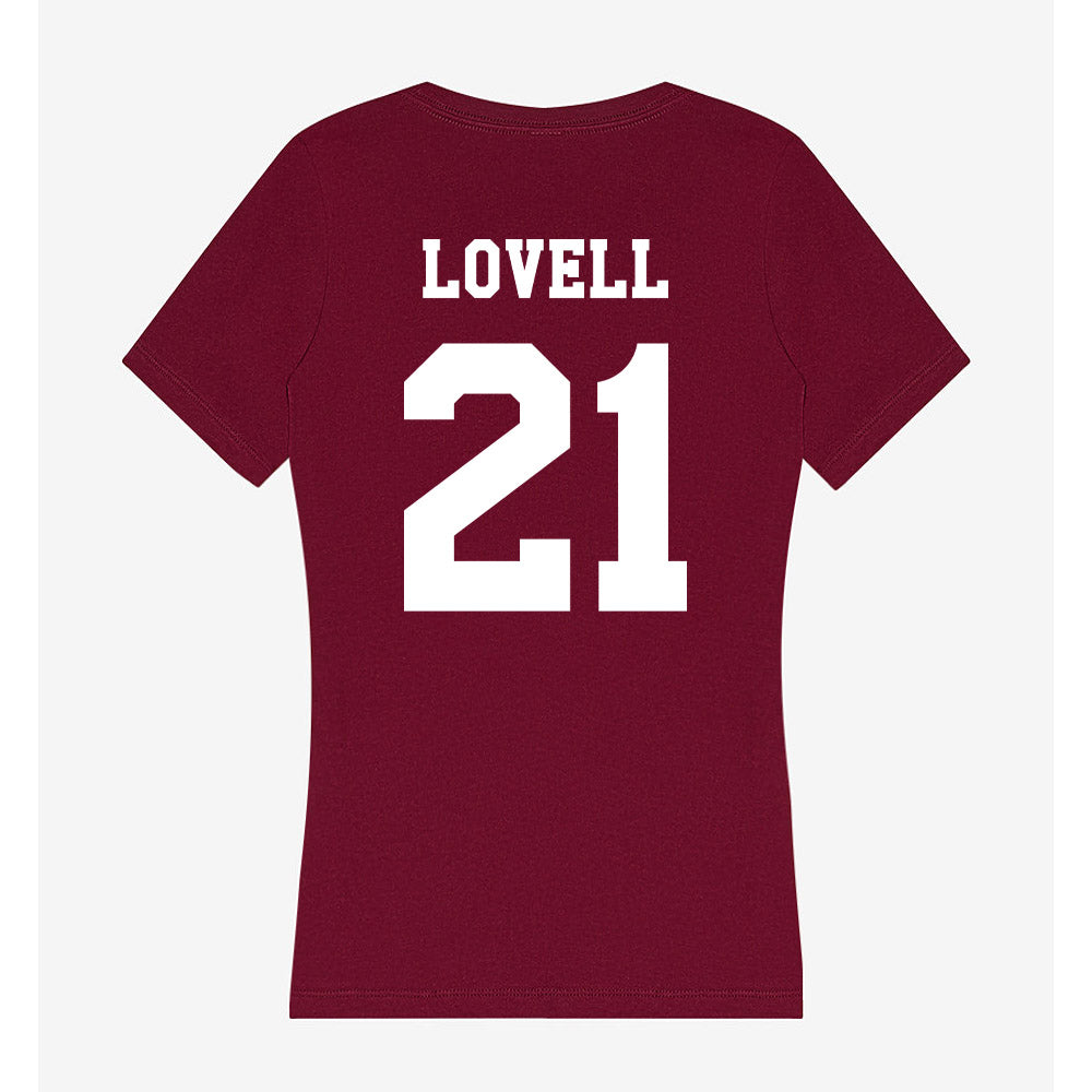 Texas A&M - NCAA Softball : Scout Lovell - Women's V-Neck T-Shirt-1