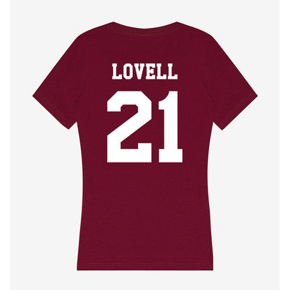 Texas A&M - NCAA Softball : Scout Lovell - Women's V-Neck T-Shirt-1