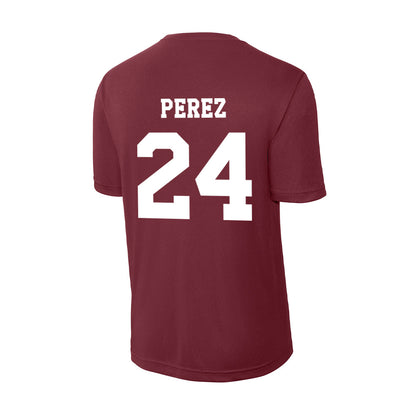 Texas A&M - NCAA Softball : Mya Perez - Activewear T-Shirt-1