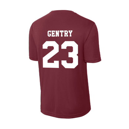 Texas A&M - NCAA Women's Basketball : Gianna Gentry - Activewear T-Shirt-1