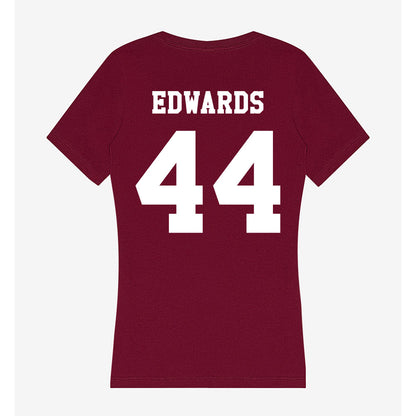 Texas A&M - NCAA Softball : Tallen Edwards - Women's V-Neck T-Shirt-1