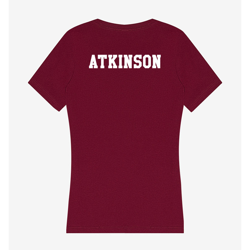 Texas A&M - NCAA Equestrian : McKinney Atkinson - Women's V-Neck T-Shirt-1