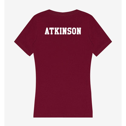 Texas A&M - NCAA Equestrian : McKinney Atkinson - Women's V-Neck T-Shirt-1