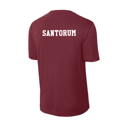 Texas A&M - NCAA Men's Track & Field : Luca Santorum - Activewear T-Shirt-1