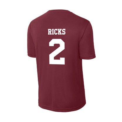 Texas A&M - NCAA Football : Dezz Ricks - Activewear T-Shirt-1