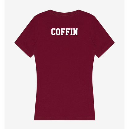 Texas A&M - NCAA Equestrian : Natalie Coffin - Women's V-Neck T-Shirt-1