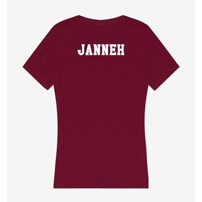 Texas A&M - NCAA Women's Basketball : Fats Janneh - Women's V-Neck T-Shirt-1