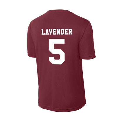 Texas A&M - NCAA Women's Soccer : Tessa Lavender - Activewear T-Shirt-1