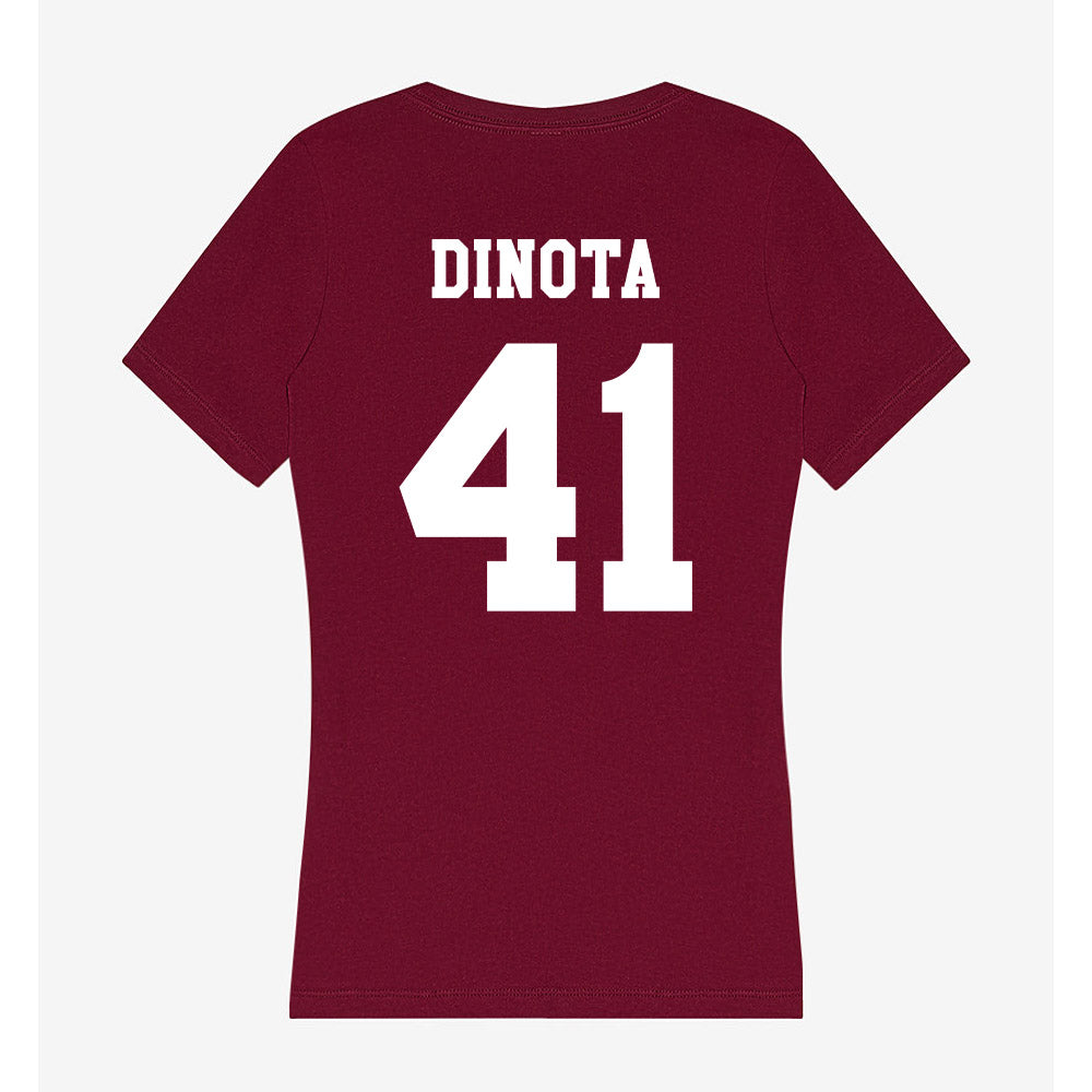 Texas A&M - NCAA Football : AJ DiNota - Women's V-Neck T-Shirt-1