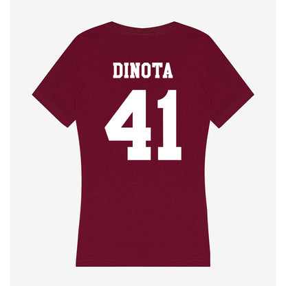 Texas A&M - NCAA Football : AJ DiNota - Women's V-Neck T-Shirt-1