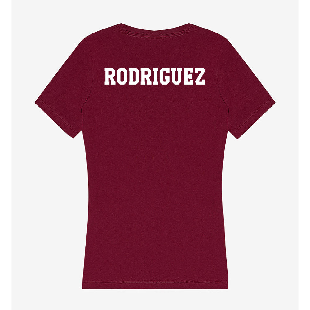 Texas A&M - NCAA Equestrian : Dylanne Rodriguez - Women's V-Neck T-Shirt-1