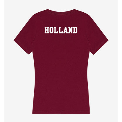 Texas A&M - NCAA Men's Track & Field : Blake Holland - Women's V-Neck T-Shirt-1