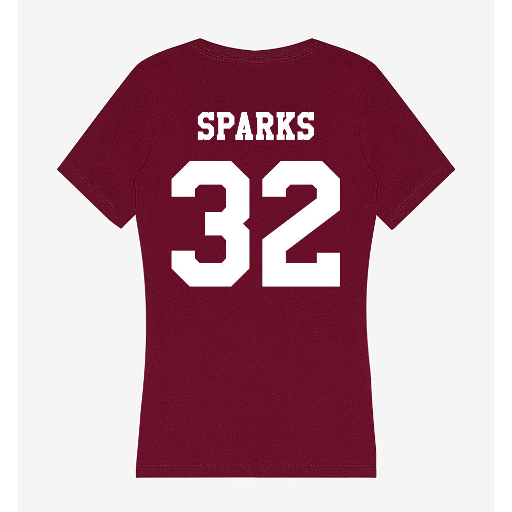 Texas A&M - NCAA Softball : Grace Sparks - Women's V-Neck T-Shirt-1