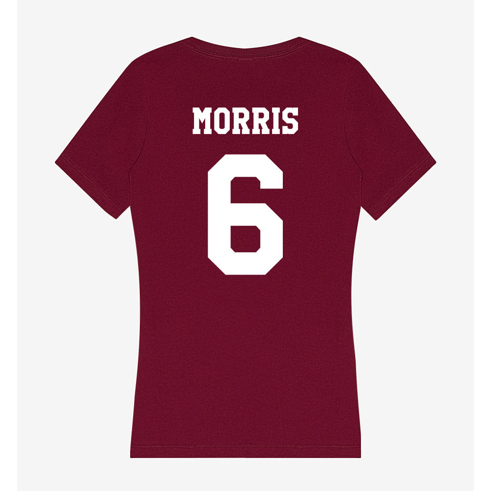 Texas A&M - NCAA Women's Volleyball : Taryn Morris - Women's V-Neck T-Shirt-1