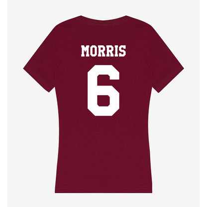 Texas A&M - NCAA Women's Volleyball : Taryn Morris - Women's V-Neck T-Shirt-1