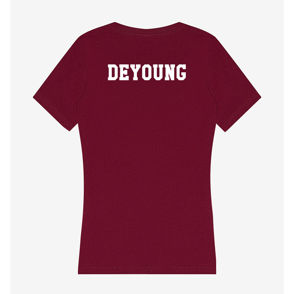 Texas A&M - NCAA Equestrian : Avery Deyoung - Women's V-Neck T-Shirt-1
