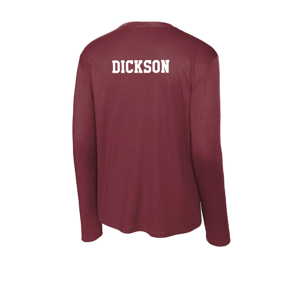 Texas A&M - NCAA Women's Track & Field : Camryn Dickson - Activewear Long Sleeve T-Shirt-1