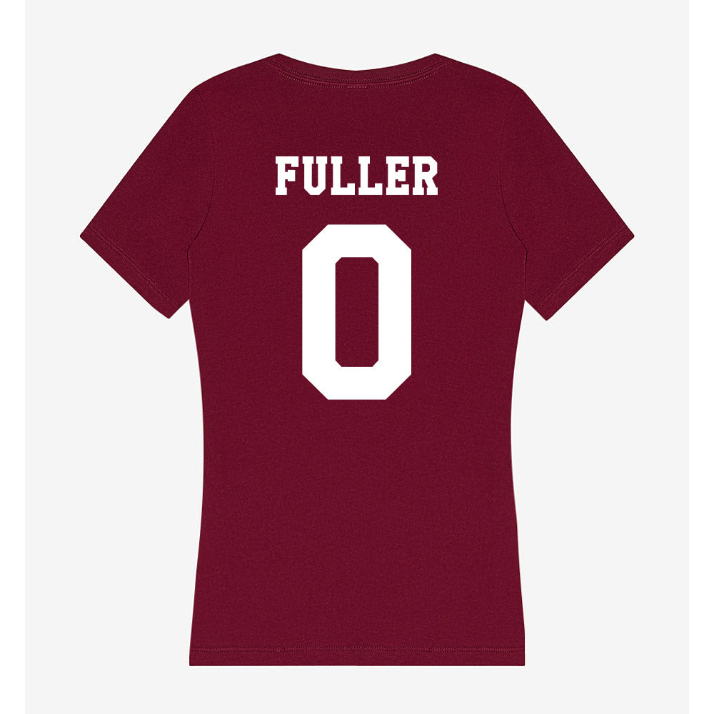Texas A&M - NCAA Women's Soccer : Sydney Fuller - Women's V-Neck T-Shirt-1