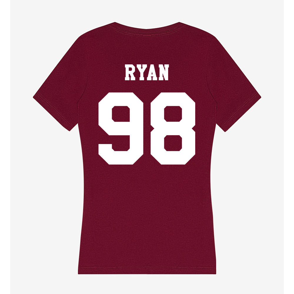 Texas A&M - NCAA Women's Soccer : Shea Ryan - Women's V-Neck T-Shirt-1