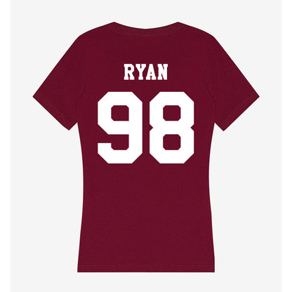 Texas A&M - NCAA Women's Soccer : Shea Ryan - Women's V-Neck T-Shirt-1