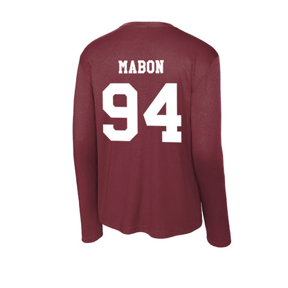 Texas A&M - NCAA Football : Nathan Mabon - Activewear Long Sleeve T-Shirt-1
