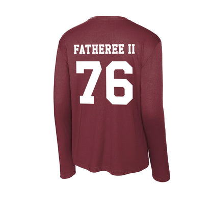 Texas A&M - NCAA Football : Reuben Fatheree II - Activewear Long Sleeve T-Shirt-1