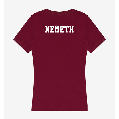 Texas A&M - NCAA Equestrian : Clara Nemeth - Women's V-Neck T-Shirt-1