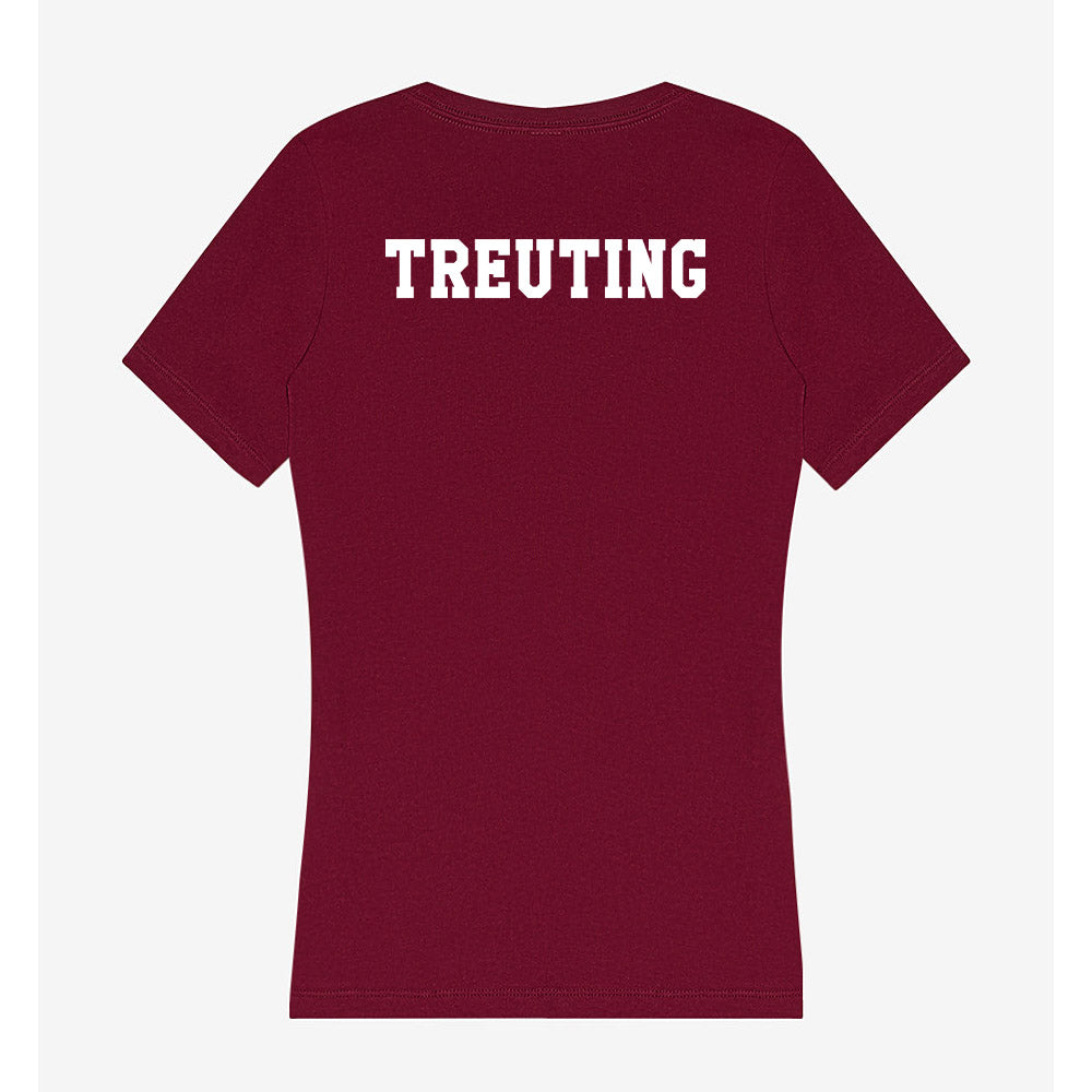 Texas A&M - NCAA Equestrian : Alida Treuting - Women's V-Neck T-Shirt-1