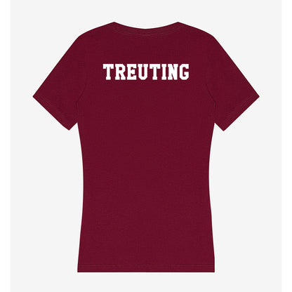 Texas A&M - NCAA Equestrian : Alida Treuting - Women's V-Neck T-Shirt-1