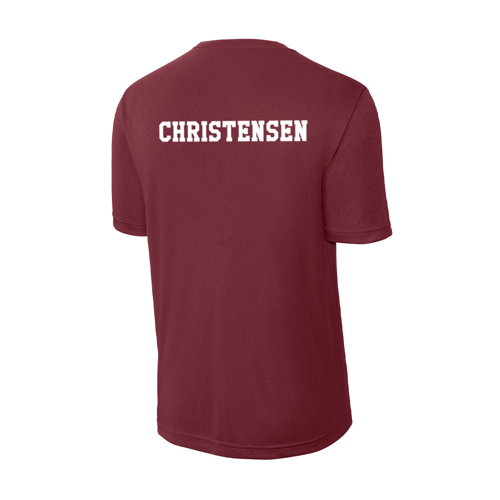 Texas A&M - NCAA Equestrian : Cara Christensen - Activewear T-Shirt-1