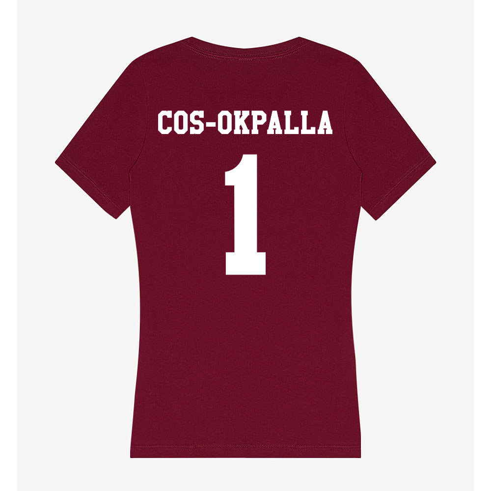 Texas A&M - NCAA Women's Volleyball : Ifenna Cos-Okpalla - Women's V-Neck T-Shirt-1