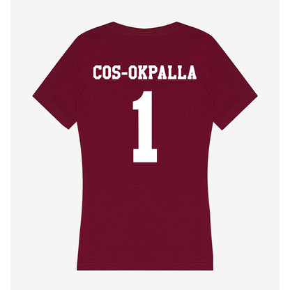 Texas A&M - NCAA Women's Volleyball : Ifenna Cos-Okpalla - Women's V-Neck T-Shirt-1